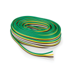 REESE Towpower 4-Way Trailer Wiring with 16 Gauge Bonded Wire REESE Towpower bonded 4-way trailer wiring with 16 gauge wire for easy, tangle-free installation.