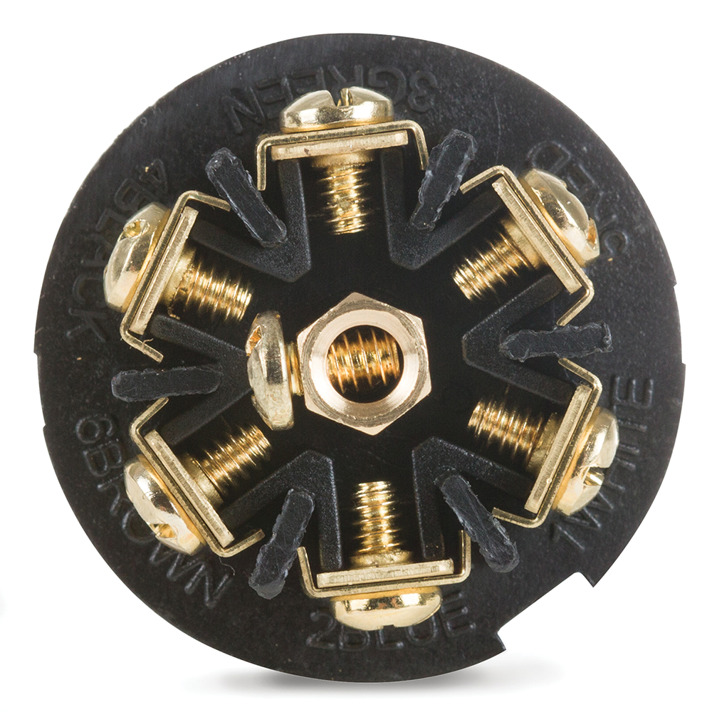 REESE Towpower 7-way RV Flat Blade Connector Kit REESE Towpower 7-way RV flat blade connector kit with vehicle and trailer ends