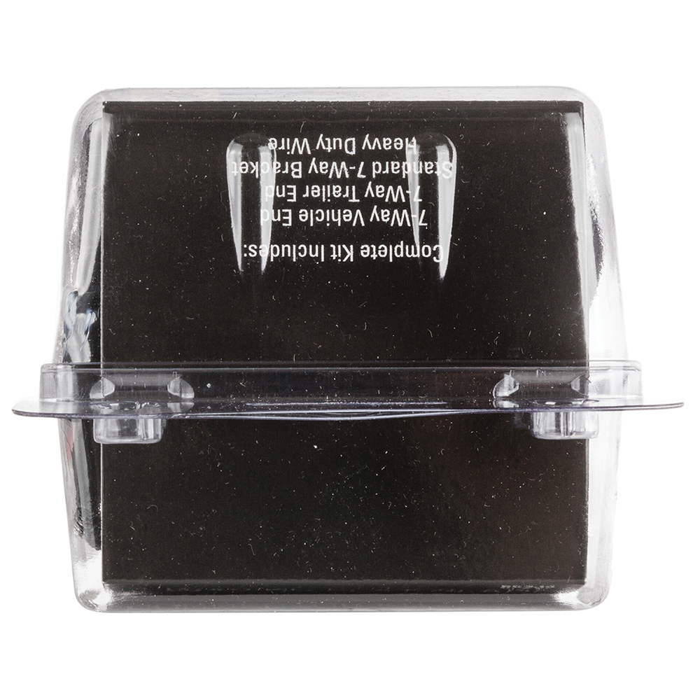 REESE Towpower 7-way RV Flat Blade Connector Kit REESE Towpower 7-way RV flat blade connector kit with vehicle and trailer ends