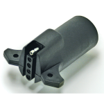 REESE Towpower Trailer Adapter - 7-Way Blade to 4 or 5-Flat REESE Towpower adapter for connecting 4 or 5-way flat trailer plugs to 7-way receptacles