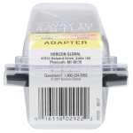 REESE Towpower Trailer Adapter - 7-Way Blade to 4 or 5-Flat REESE Towpower adapter for connecting 4 or 5-way flat trailer plugs to 7-way receptacles