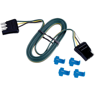 REESE Towpower 4-way flat wiring kit with 18-inch wire and splice connectors