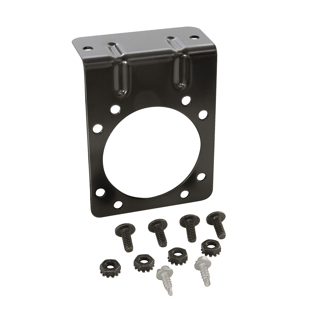 REESE Towpower Mounting Bracket Kit with Hardware REESE Towpower mounting bracket kit for 7-way connector, includes screws and durable construction.
