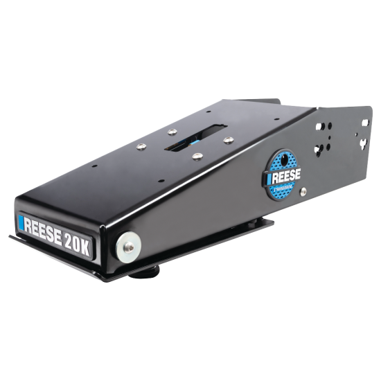 Reese 5th Airborne Pin Box with Air-Ride Technology Reese 5th Airborne pin box featuring air-ride technology for smooth towing