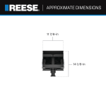 Reese 5th Airborne Pin Box with Air-Ride Technology Reese 5th Airborne pin box featuring air-ride technology for smooth towing