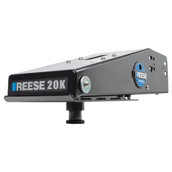 Reese 5th Airborne Pin Box with Air-Ride Technology Reese 5th Airborne pin box featuring air-ride technology for smooth towing