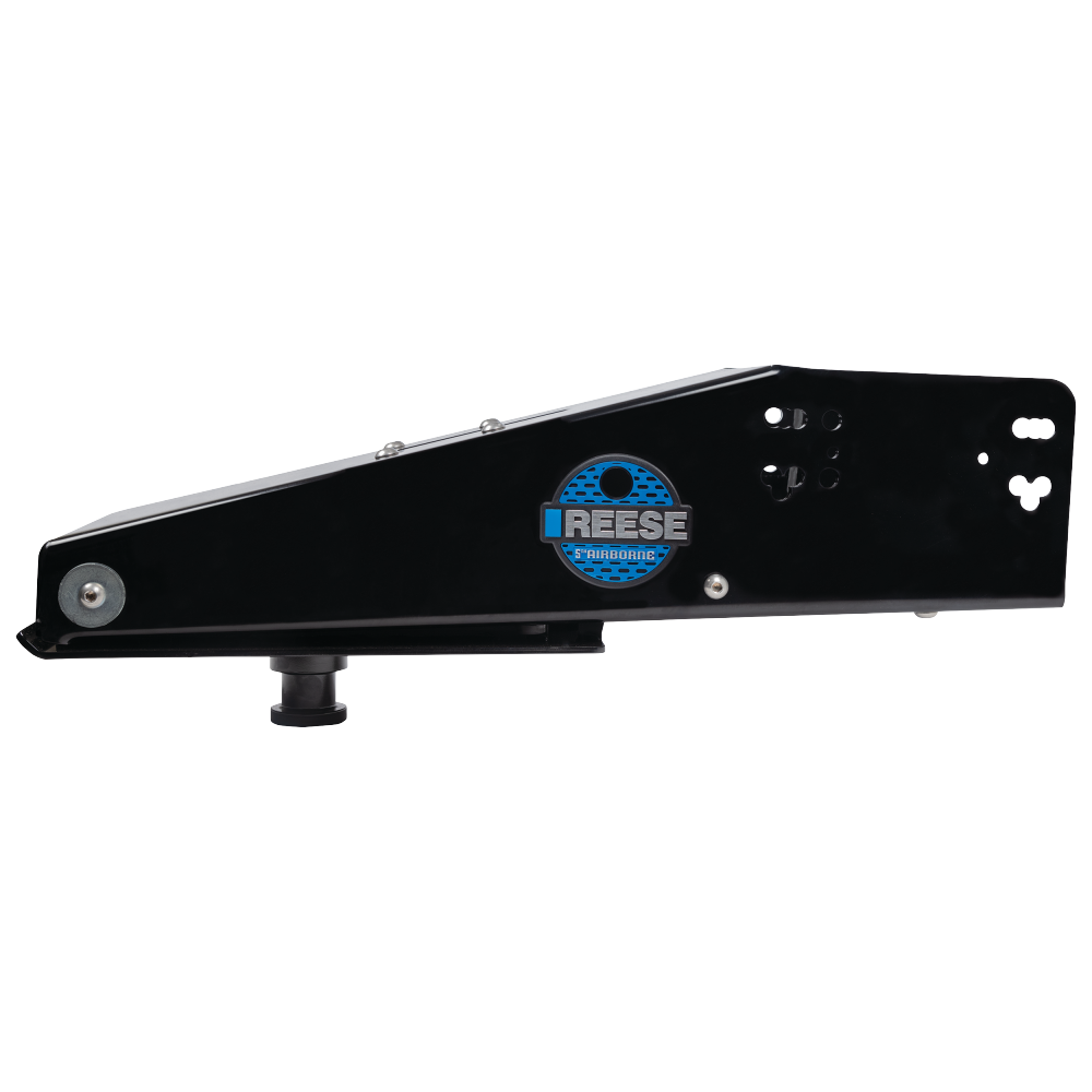 Reese 5th Airborne Pin Box with Air-Ride Technology Reese 5th Airborne pin box featuring air-ride technology for smooth towing