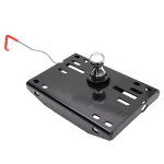 Draw-Tite Gooseneck Hitch with Unrestricted Pick-Up Bed Use Draw-Tite gooseneck hitch system with 2-5/16 inch ball for trucks