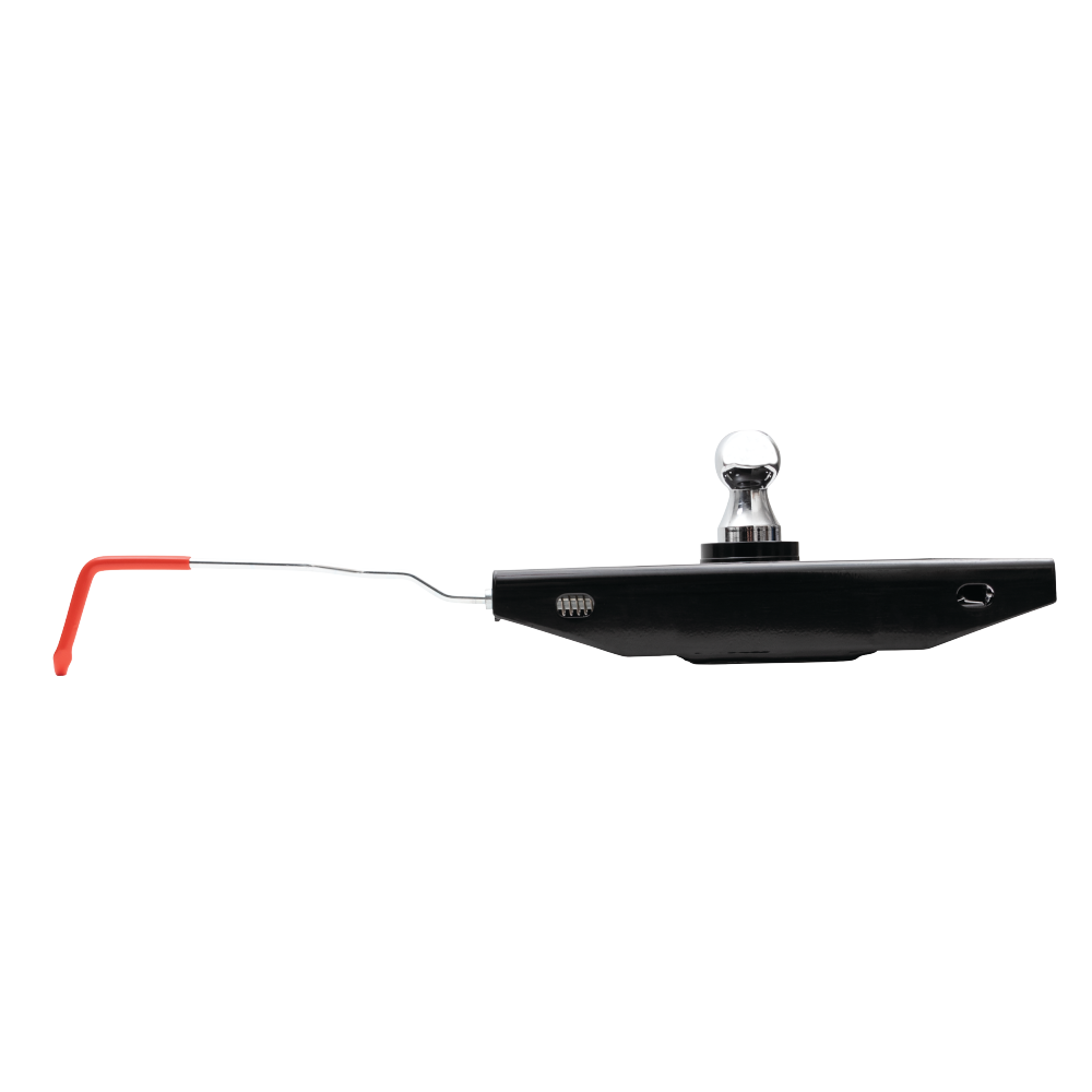 Draw-Tite Gooseneck Hitch with Unrestricted Pick-Up Bed Use Draw-Tite gooseneck hitch system with 2-5/16 inch ball for trucks