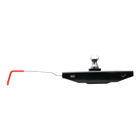 Draw-Tite Gooseneck Hitch with Unrestricted Pick-Up Bed Use Draw-Tite gooseneck hitch system with 2-5/16 inch ball for trucks