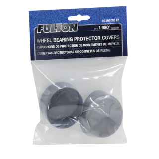 Chrome-plated steel dust caps for trailer wheel bearings, maintaining pressure