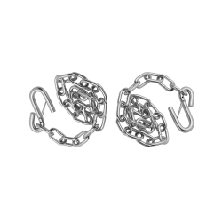 Fulton Towing Safety Chain 5,000 lbs Capacity 24 Inch Length CHA0010140 Fulton Towing Safety Chain 5,000 lbs Capacity 24 Inch Length CHA0010140