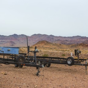 Boat Trailer Yard Lake Mead Las VEgas