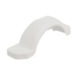 Fulton White Single Axle Trailer Fender 14" Wheels Triple Step 42-5/8" Long Boat Utility Sale Replacement