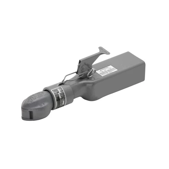 Bulldog Collar-Lok Trailer Coupler 2-5/16" Ball 12,500 lbs 3" Channel Tongue w/ High Profile Latch