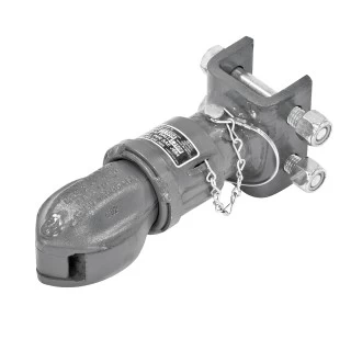 Bulldog Collar-Lok Trailer Coupler 2-5/16" Ball 15,000 lbs Adjustable Channel Mount w/ Pin