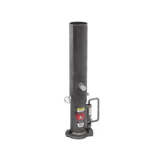 Bulldog Round Gooseneck Trailer Coupler 25,000 lbs 4.5" Outer Sleeve 4" Inner Tube 2-5/16" Hitch Ball 3/4" Pin