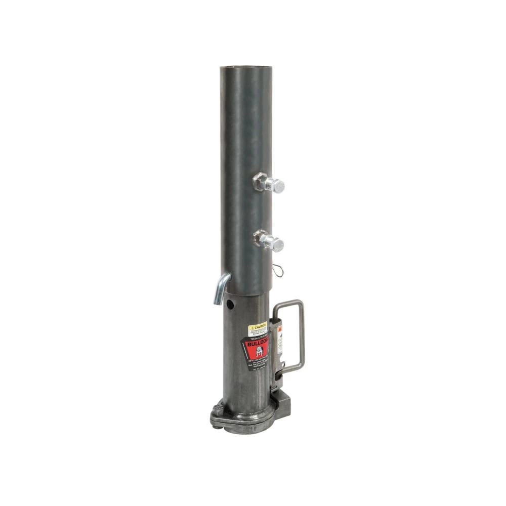 Bulldog Round Gooseneck Trailer Coupler 30,000 lbs 4.5" Outer Sleeve 4" Inner Tube 2-5/16" Hitch Ball 3/4" Pin
