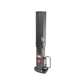 Bulldog Square Gooseneck Trailer Coupler 25,000 lbs 4.5" Outer Sleeve 4" Inner Tube 32" Tall -5/16" Hitch Ball