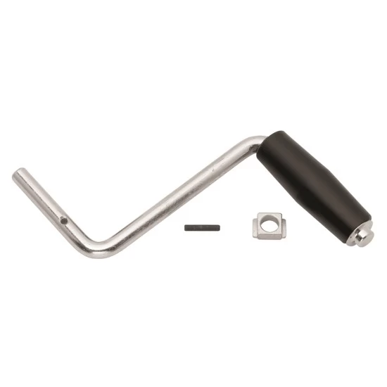 0933305S00 Fulton Trailer Jack Replacement Part Service Kit Handle-Sidewind Jacks Fulton Trailer Jack Replacement Handle with Plastic Roller Groove Pin and Flanged Bushing for TJ and XP Series Jacks