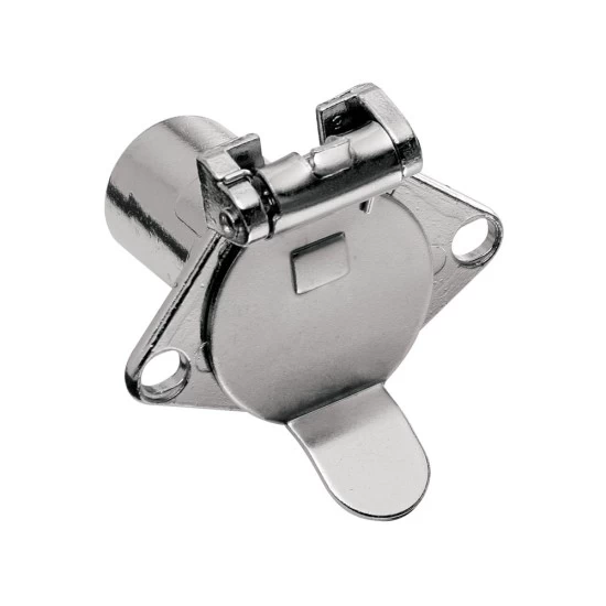 4-Way Round Connector, Car End, Metal