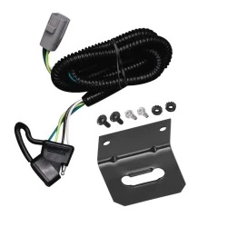 Trailer Wiring and Bracket For 01-02 Toyota Sequoia Plug & Play 4-Flat Harness