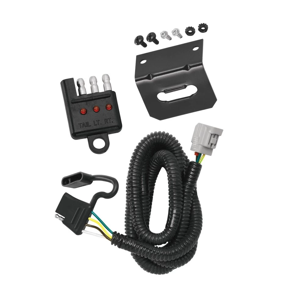 Plug and Play T-One Wiring Harness Connector 4-Flat Mounting Bracket 4-Flat Car End Tester w/ LED Display 118252 118144 20114 Tekonsha Trailer Wiring and Bracket Light Tester 10-21 Lexus RX350 18-21 RX350L 10-21 RX450h w/Factory Tow Pkg. Plug Play 4-Flat Trailer Wiring and Bracket w/ Light Tester For 10-21 Lexus RX350 18-21 RX350L 10-21 RX450h w/Factory Tow Pkg. Plug & Play 4-Flat Harness