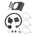 7-Way RV Trailer Wiring Harness w/ Mounting Bracket For 09-11 Honda Pilot 09-14 Ridgeline