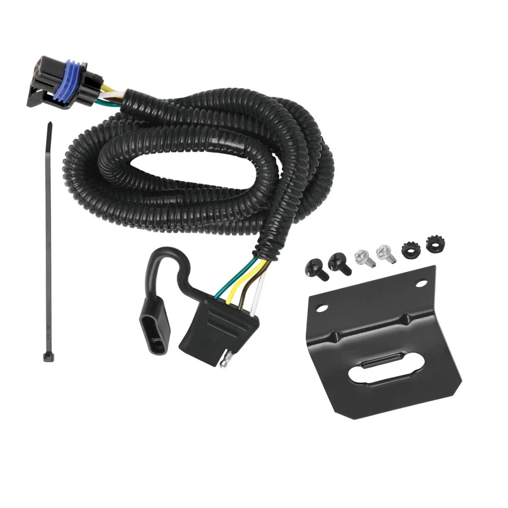 Plug and Play T-One Wiring Harness Connector 4-Flat Mounting Bracket Installation Instructions 118259 118144 Tekonsha Trailer Wiring and Bracket 10-16 Cadillac SRX w/Factory Tow Package Plug Play 4-Flat Harness 10 11 12 13 14 15 16 2010 2011 2012 2013 201 Trailer Wiring and Bracket For 10-16 Cadillac SRX w/Factory Tow Package Plug & Play 4-Flat Harness