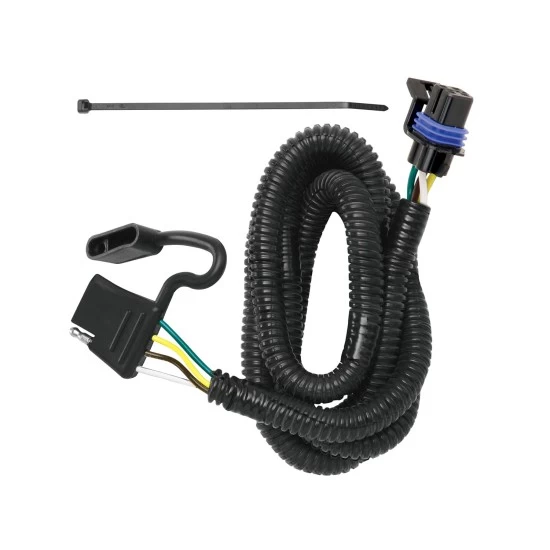 Trailer Hitch 7 Way RV Wiring Kit For 10-16 Cadillac SRX w/ OEM Tow Package Plug Prong Pin Brake Control Ready