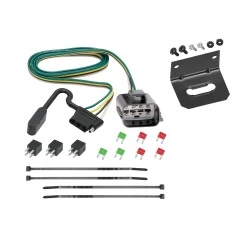 Trailer Wiring and Bracket For 13-17 Chevy Traverse Buick Enclave 13-16 GMC Acadia 2017 Limited Plug & Play 4-Flat Harness