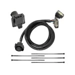 Trailer Tow Hitch w/ 7-Way RV Wiring For 11-19 Ford Explorer Harness Kit Plug Play Mounting Bracket 2" Tow Receiver