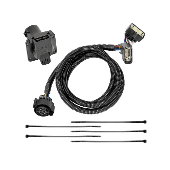 Custom Fit Trailer HitchTow Harness Wiring Package (7-Way) Mounting Bracket for 7-Way Connectors Installation Hardware Installation Instructions 76034 118272 20212 Draw-Tite Trailer Tow Hitch 7-Way RV Wiring 11-19 Explorer Harness Kit Plug Play Mounting B Trailer Tow Hitch w/ 7-Way RV Wiring For 11-19 Ford Explorer Harness Kit Plug Play Mounting Bracket 2" Tow Receiver