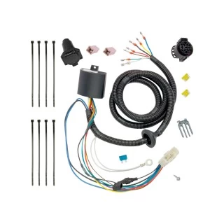 Complete Tow Package For 16-22 Honda Pilot All Models w/ 7-Way RV Wiring Harness Kit 2" Ball and Mount Bracket 2" Receiver Class 3