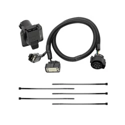 7-Way RV Trailer Wiring Harness Kit For 17-24 Cadillac XT5 17-23 GMC Acadia 19-24 Chevy Blazer All Styles