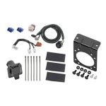 7-Way RV Trailer Wiring Harness w/ Mounting Bracket For 05-24 Nissan Frontier 05-12 Pathfinder 05-15 Xterra 09-12 Equator