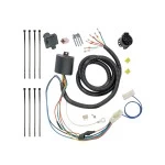118286 2016 2017 2018 2019 2020 2021 2022 16 17 18 19 20 21 22 Pilot 0 Tekonsha Trailer Tow Wiring Harness 7-Way 7-Way RV Trailer Wiring Harness Kit For 16-22 Honda Pilot All Styles
