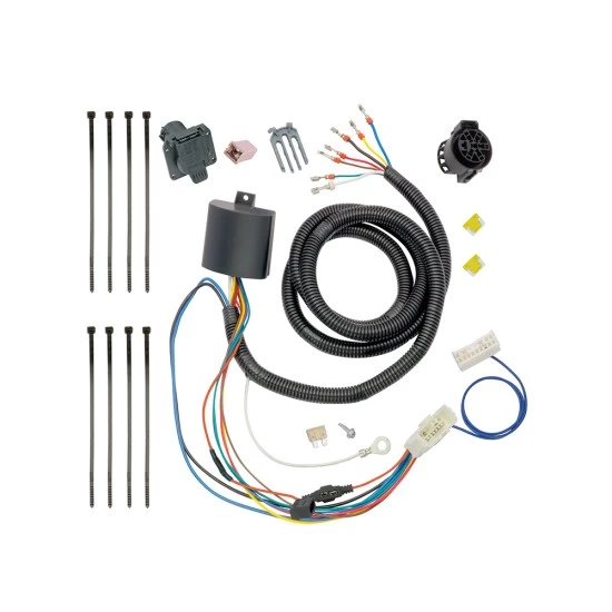 118286 2016 2017 2018 2019 2020 2021 2022 16 17 18 19 20 21 22 Pilot 0 Tekonsha Trailer Tow Wiring Harness 7-Way 7-Way RV Trailer Wiring Harness Kit For 16-22 Honda Pilot All Styles