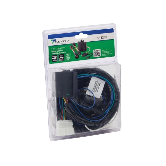 118286 2016 2017 2018 2019 2020 2021 2022 16 17 18 19 20 21 22 Pilot 0 Tekonsha Trailer Tow Wiring Harness 7-Way 7-Way RV Trailer Wiring Harness Kit For 16-22 Honda Pilot All Styles