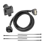 Trailer Tow Hitch w/ 7-Way RV Wiring For 18-24 Chevy Traverse Buick Enclave Harness Kit Mounting Bracket 2" Tow Receiver Class 3