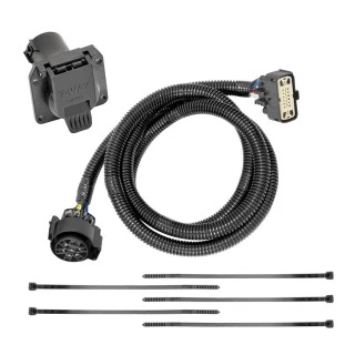 Custom Fit Trailer HitchTow Harness Wiring Package (7-Way) Mounting Bracket for 7-Way Connectors Installation Hardware Installation Instructions 76184 118287 20212 Draw-Tite Trailer Tow Hitch 7-Way RV Wiring 18-23 Chevy Traverse Buick Enclave Harness Kit Trailer Tow Hitch w/ 7-Way RV Wiring For 18-24 Chevy Traverse Buick Enclave Harness Kit Mounting Bracket 2" Tow Receiver Class 3
