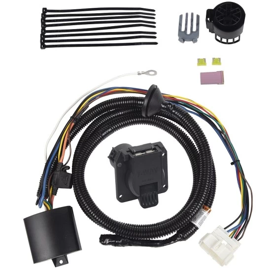 7-Way Trailer Wiring Harness Kit For 19-24 Honda Passport All Styles