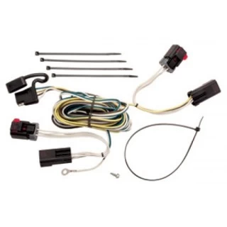 Custom Fit Trailer Hitch Wiring Harness (Plug & Play) 2" Drop Ball-Mount w/ Locking Pin/Clip 2" Chrome Ball Rubber Hitch Plug Cover Installation Hardware Installation Instructions 44006 118300 7005111 7010 Reese Trailer Tow Hitch 04-07 Chrys Reese Trailer Tow Hitch For 04-07 Chrysler Town Country Dodge Grand Caravan Exc SGo Deluxe Package Wiring 2" Ball Mount and Lock