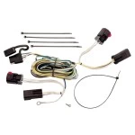 Trailer Wiring and Bracket For 04-07 Chrysler Town Country Dodge Caravan Grand Caravan Plug & Play 4-Flat Harness