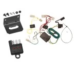 Trailer Wiring and Bracket w/ Light Tester For 09-14 Acura TSX Sedan 03-07 Honda Accord Sedan Plug & Play 4-Flat Harness