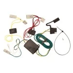Trailer Wiring and Bracket w/ Light Tester For 09-14 Acura TSX Sedan 03-07 Honda Accord Sedan Plug & Play 4-Flat Harness