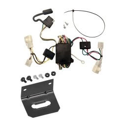 Trailer Wiring and Bracket For 02-06 Toyota Camry 4-Flat Harness Plug Play