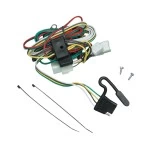 Trailer Wiring and Bracket and Light Tester For 02-05 KIA Sedona All Styles Plug and Play 4-Flat Harness Plug Play