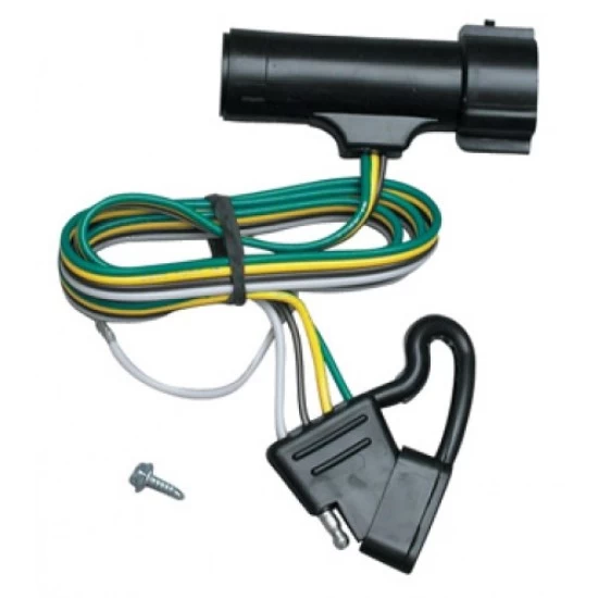 Trailer Tow Hitch For 80-86 Ford F-100 150 250 350 Bronco Deepdrop Cowboy Bumper 99-00 F-350 Super Duty Complete Package w/ Wiring and 1-7/8" Ball