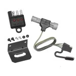 Trailer Wiring and Bracket and Light Tester For 87-97 Ford F-150 250 350 F-Super Duty 1997 Heavy Duty 4-Flat Harness Plug Play